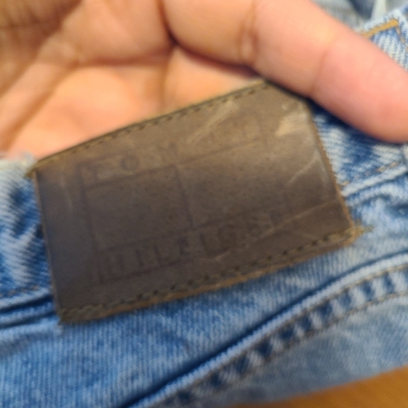Vintage Tommy Hilfiger Denim Jeans Made In Mexico 29/32 Straight Leg Light Blue. - Picture 3 of 6